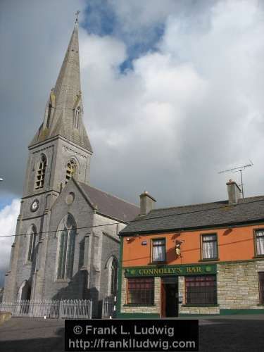 Church of the Assumption and Connolly's, Collooney, County Sligo